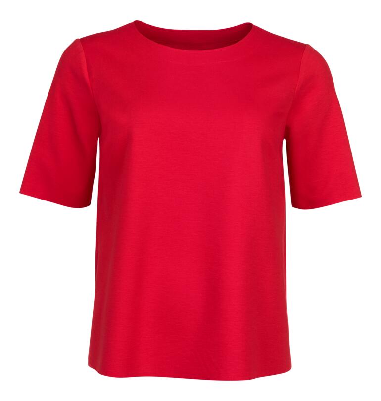 Chemisier, Rouge Chemisier rouge de l'ensemble Vicario Cinque Punto Milano, taille 36.
