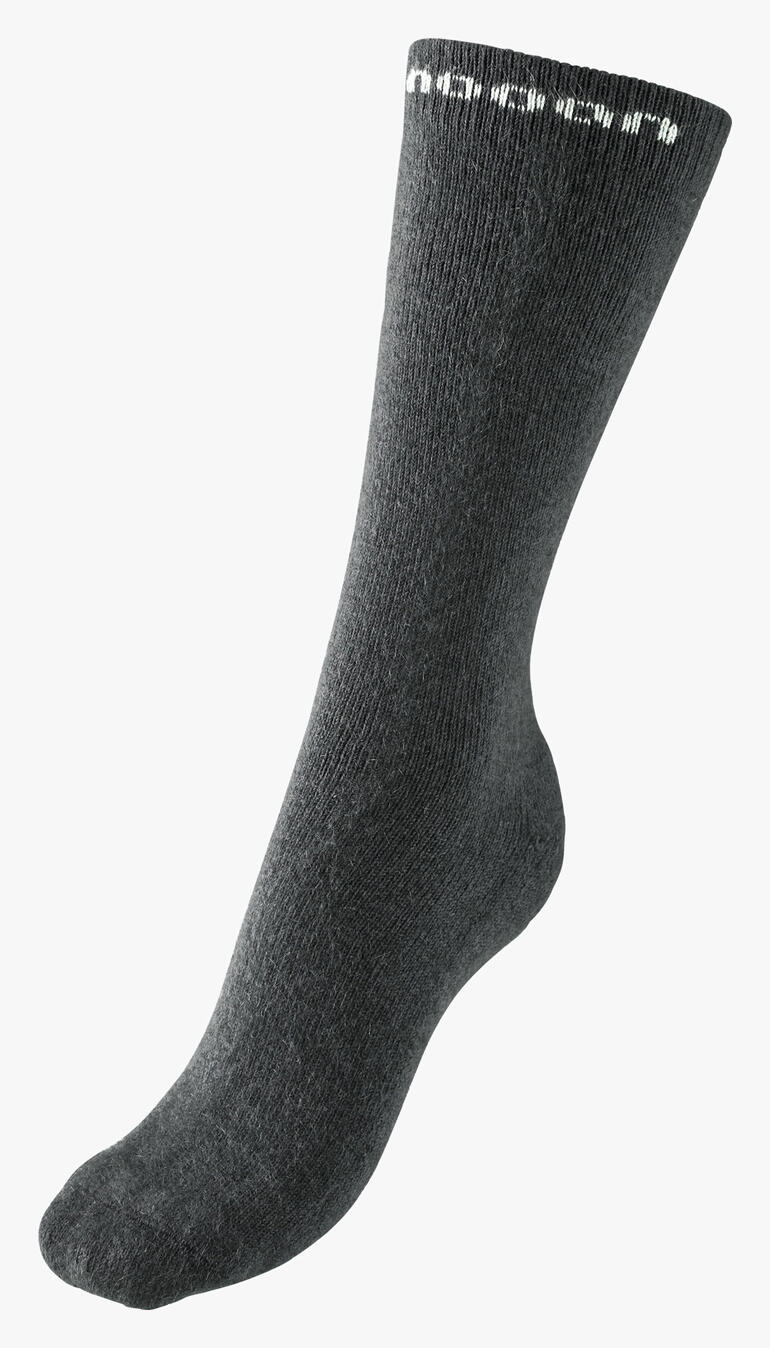 Chaussettes unisex couleur anthracite de taille 35-37,5