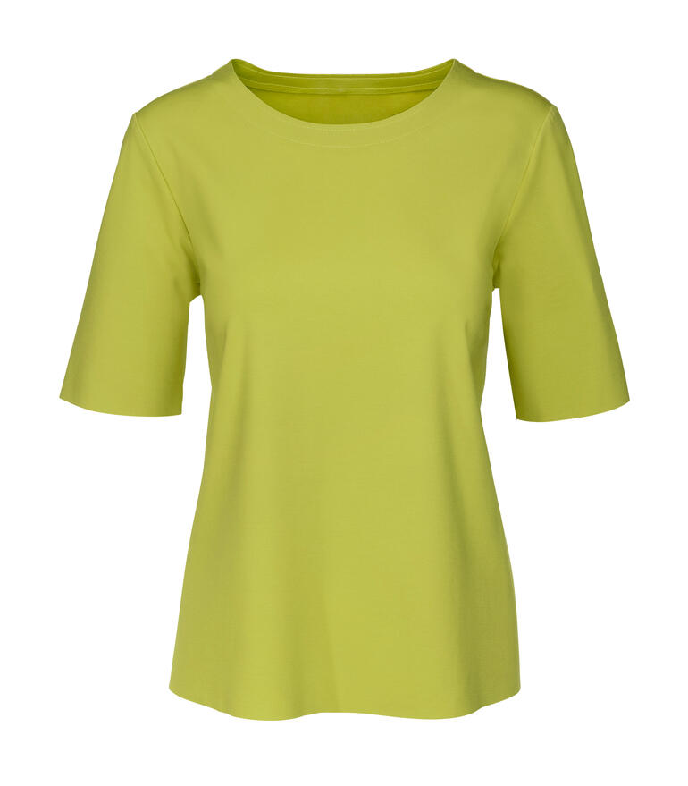 Chemisier vert citron de Vicario Cinque Punto Milano, taille 36.