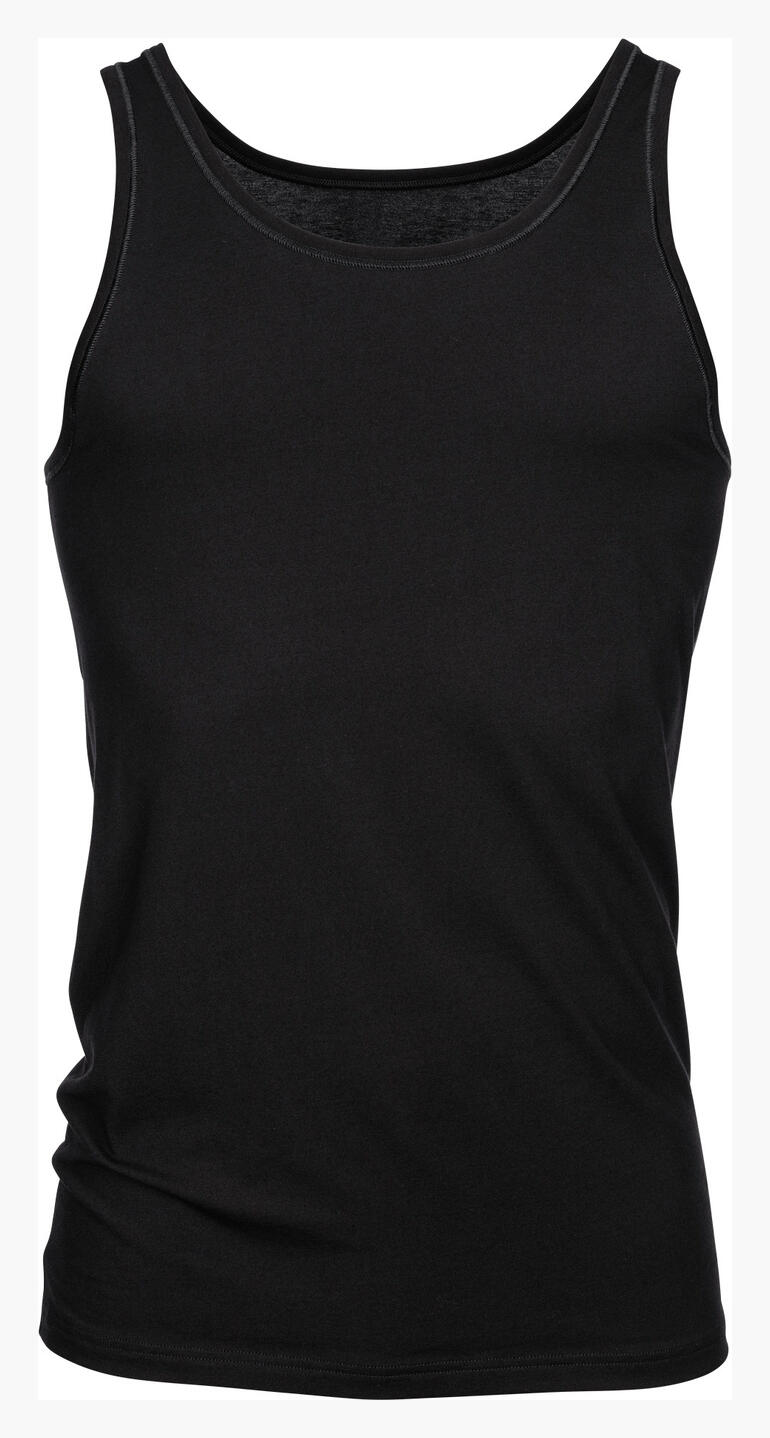 Débardeur Mey Coolmax noir en taille 48.