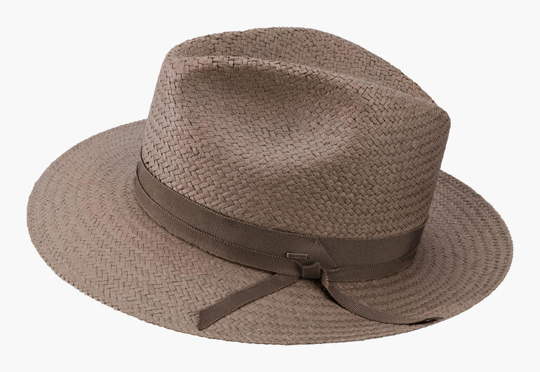Chapeau Bailey of Hollywood Raindura® en brun foncé, vue latérale