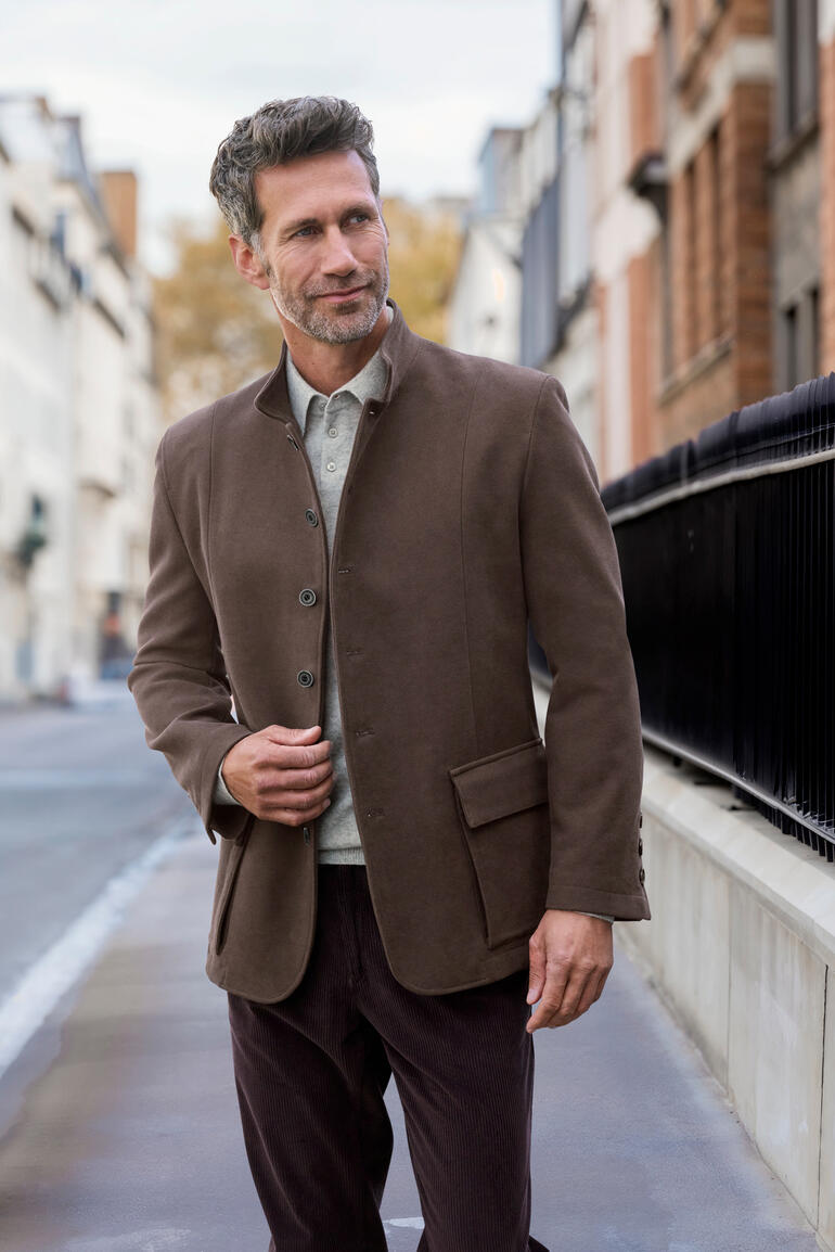Homme en moleskin fauve Fashion Charts taille 48